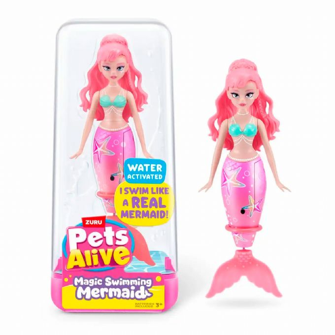 Pets Alive havfrue, pink version 1