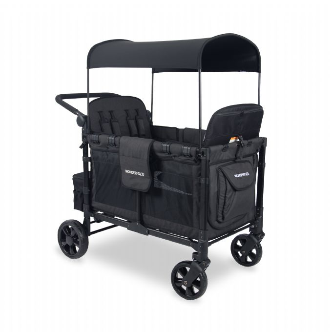 Elite Quad Foldbar Tr�kvogn - Sort version 3