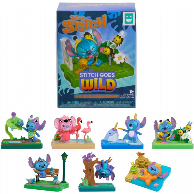 Stitch goes wild samlefigurer version 1