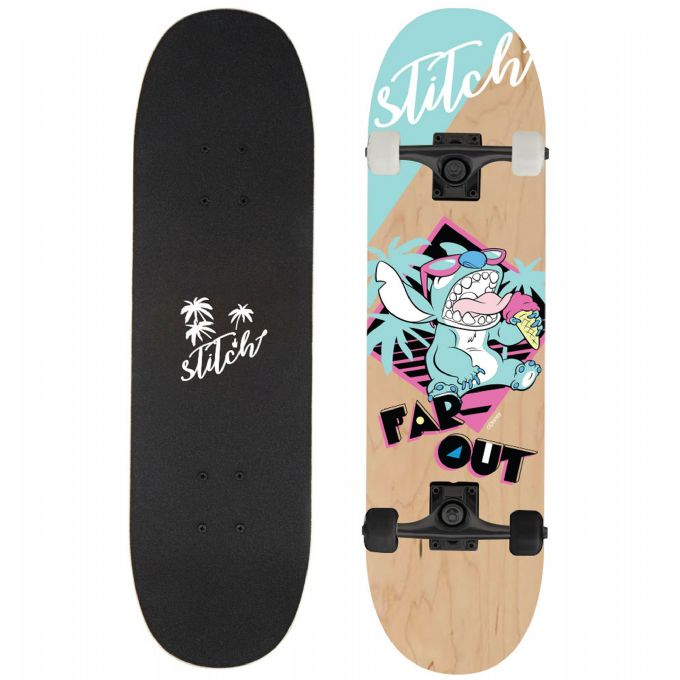 Stitch puinen skeittilauta version 1