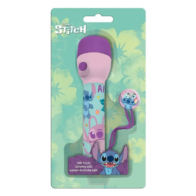 Stitch lommelygte med LED lys version 2