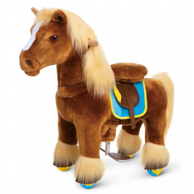 Ride-on brun hest version 1