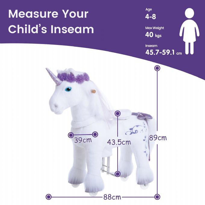 Ride-on Lilla enhj�rning version 2