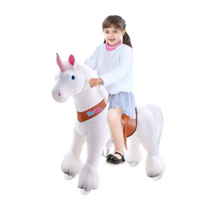 Ride-on Hvid Enhj�rning version 7