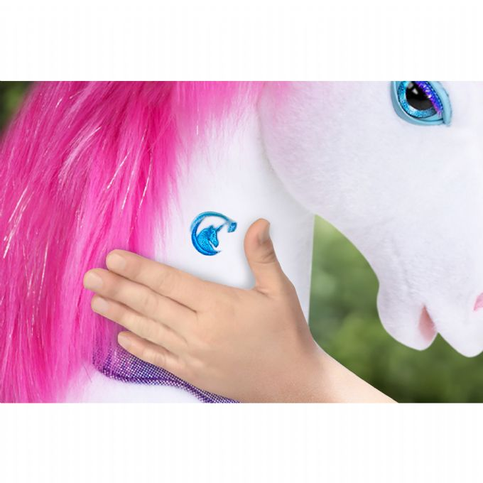 Ride-on hest Pink enhj�rning version 8
