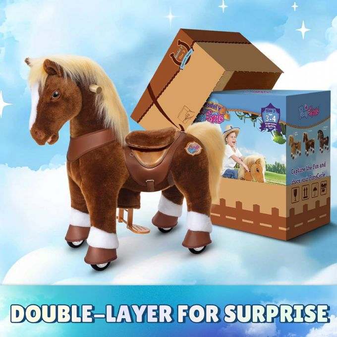 Ride-on hest brunhest version 12