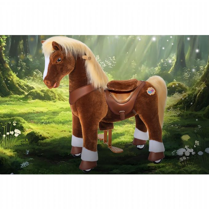 Ride-on hest brunhest version 3