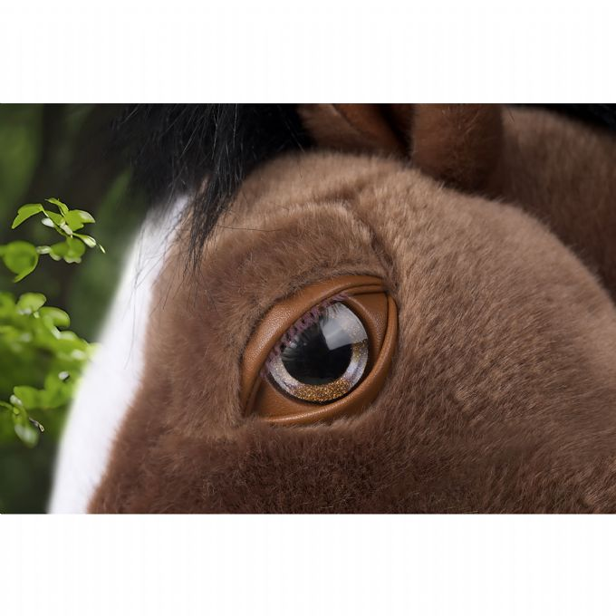 Ride-on Chocoladebrun hest version 4