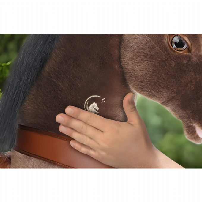 Ride-on Chocoladebrun hest version 7