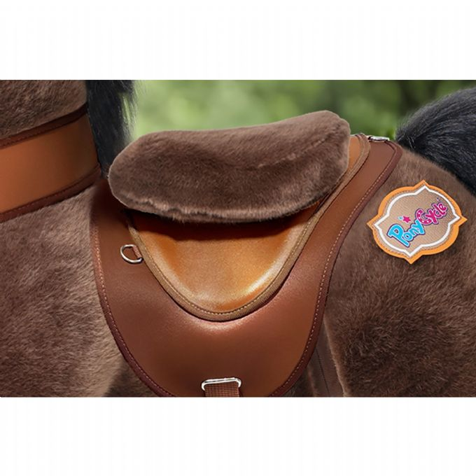 Ride-on Chocoladebrun hest version 8