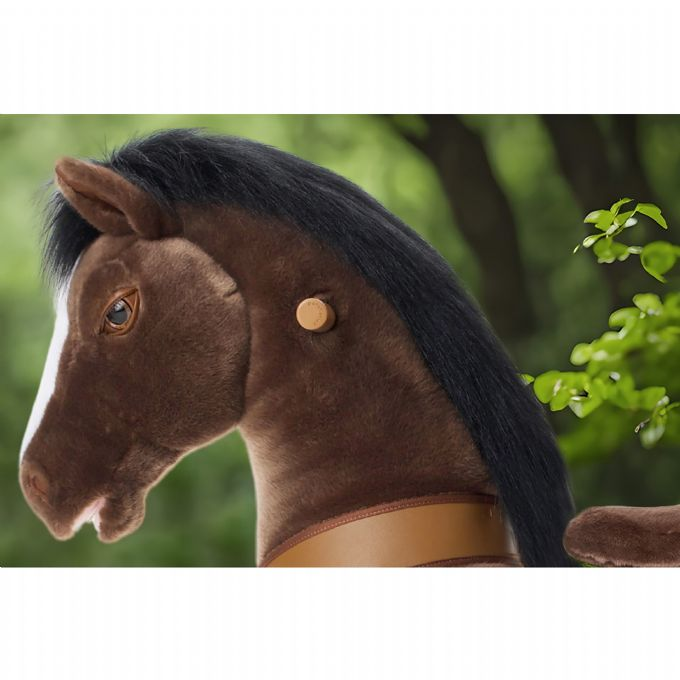 Ride-on Chocoladebrun hest version 9