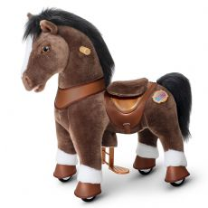 Ride-on Chocoladebrun hest