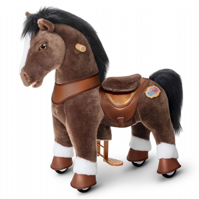 Ride-on Chocoladebrun hest version 1