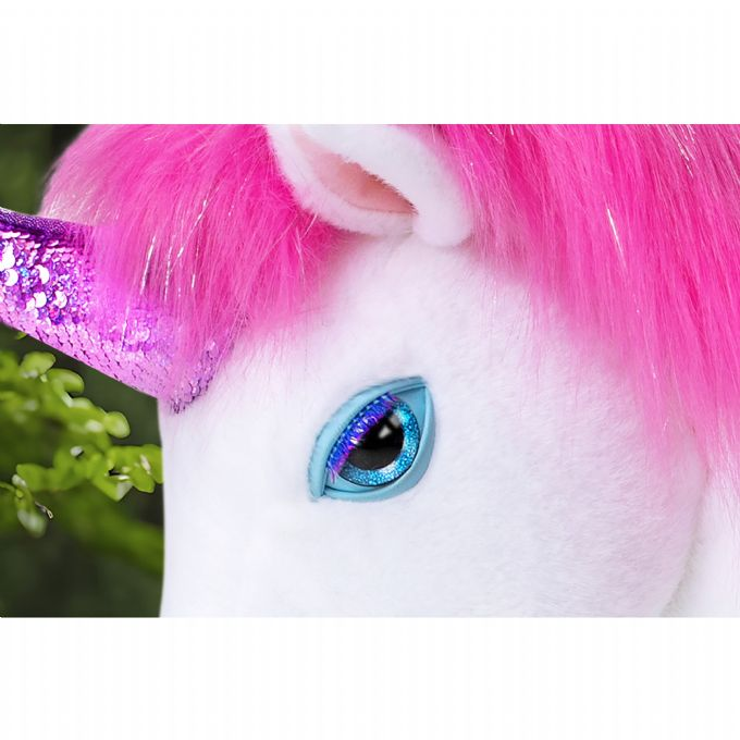 Ride-on hest Pink enhj�rning version 7
