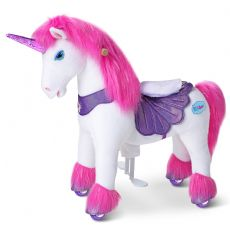 Ride-on hest Pink enhj�rning