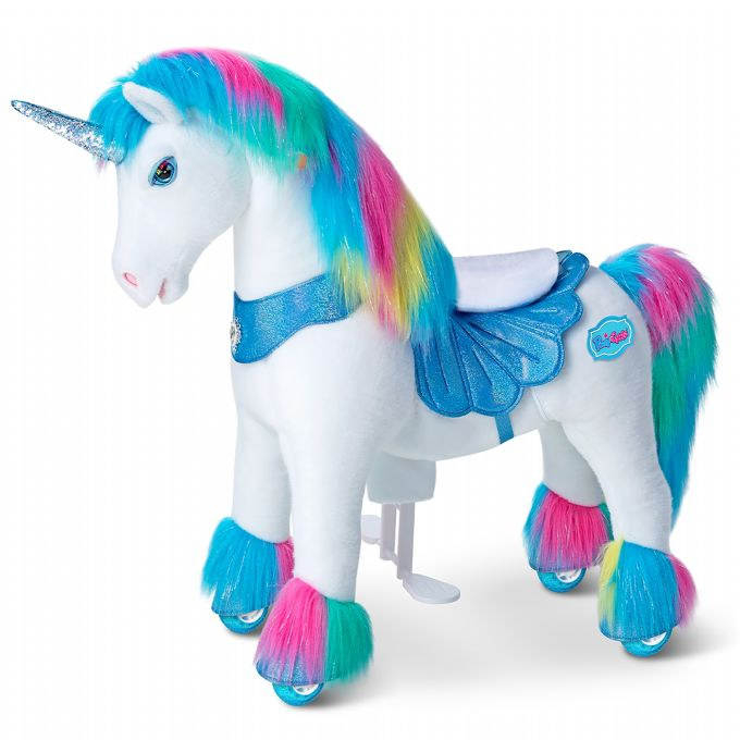 Ride-on Rainbow enhj�rning version 1