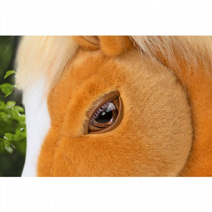 Ride-on lysbrun hest version 10