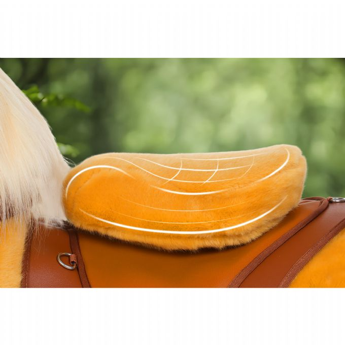 Ride-on lysbrun hest version 9