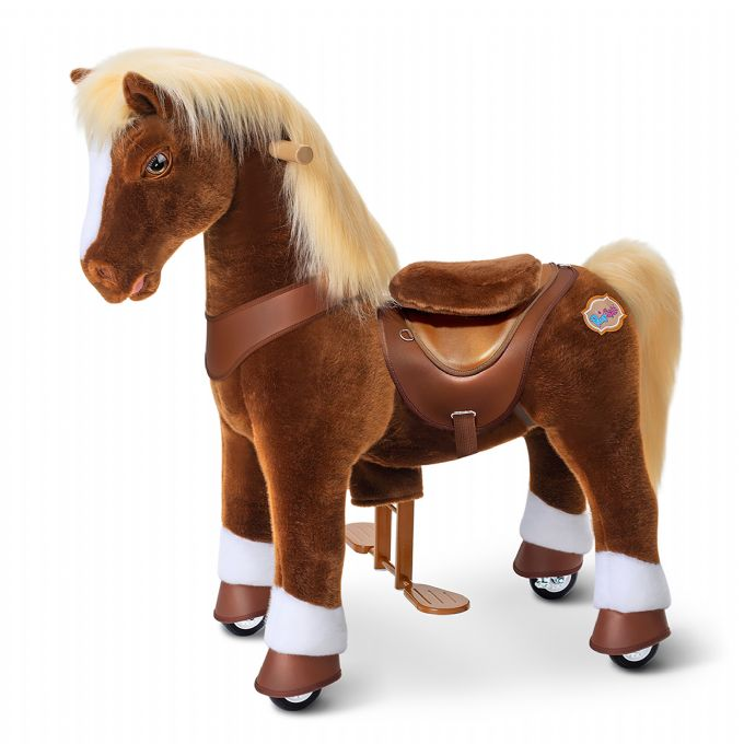 Ride-on brun hest version 1