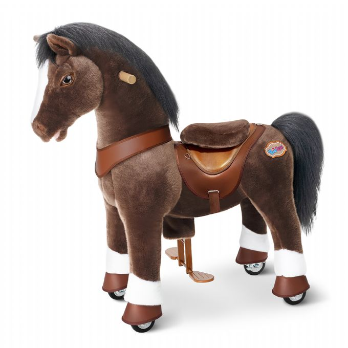 Ride-on Chocoladebrun hest version 1