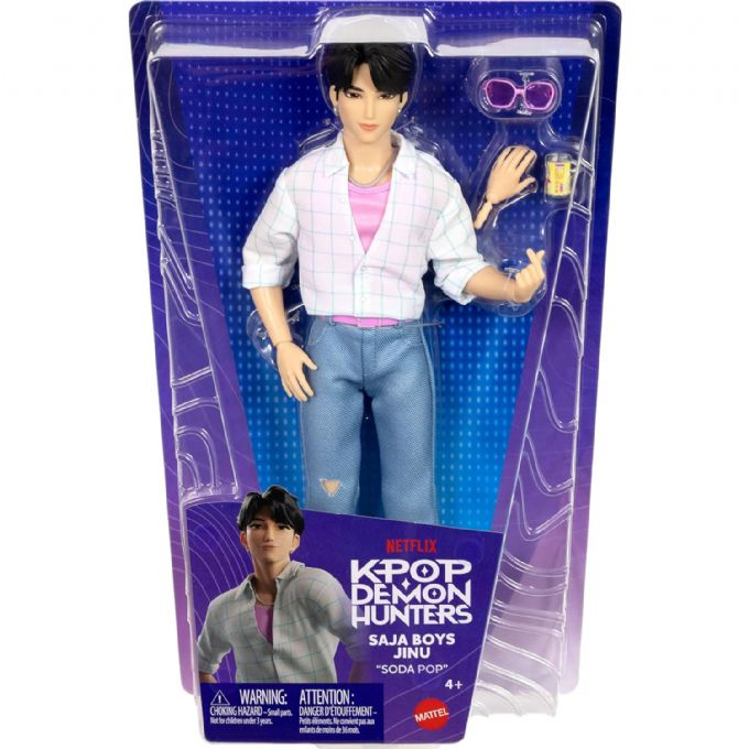 Kpop Demon Hunters Jinu Dukke 30cm version 2