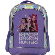 Kpop Demon Hunters violetti reppu, jossa on 2 loke