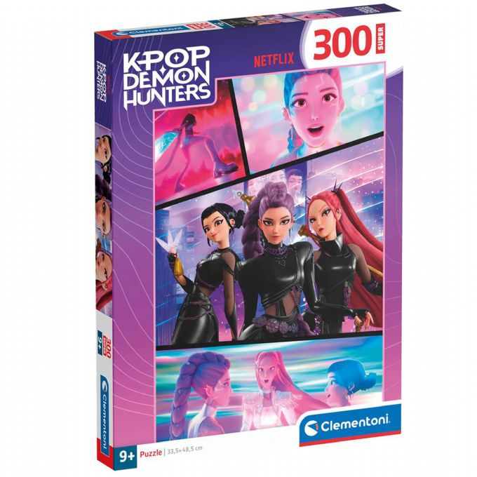 K-Pop Demon Hunters Puslespil 300 brikke version 1