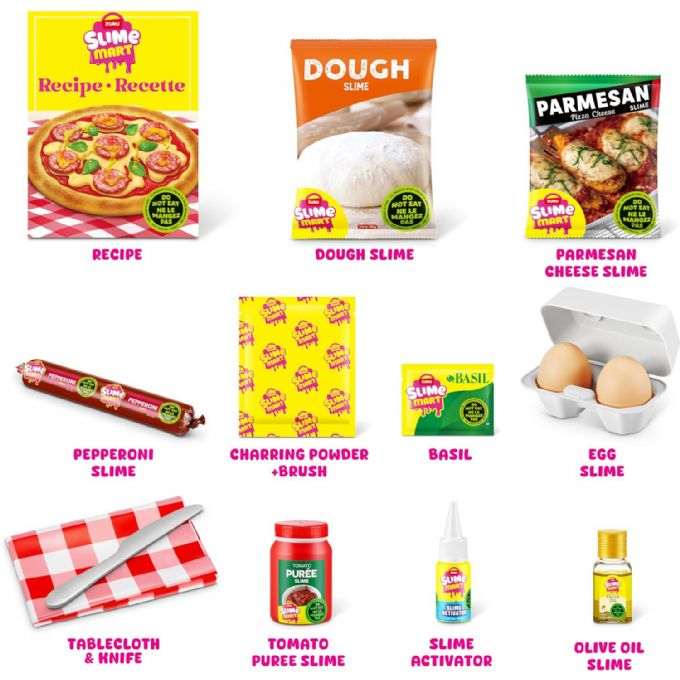 Slime Mart Indk�bskurv Pizza Playset version 5