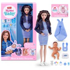 My mini baby - gravid dukke Bl�