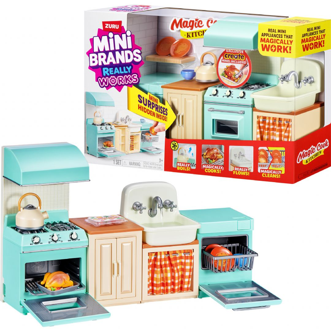 Mini Brands Magic Cook Køkkensæt