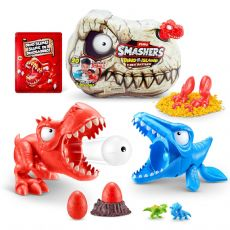 Smashers Dino Island T-Rex Taistelut Punainen