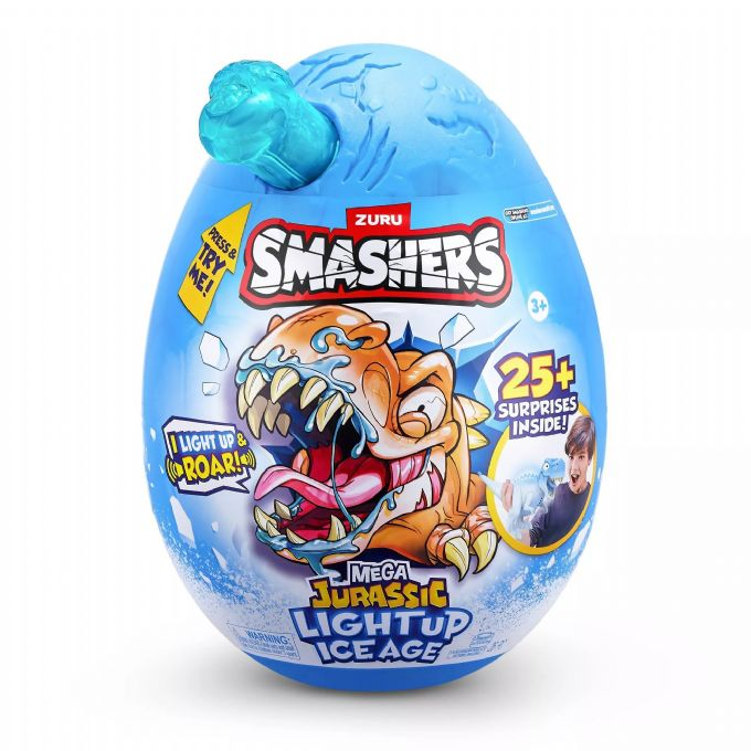 Smashers Dino Ice Age Light Up Mega Egg version 2