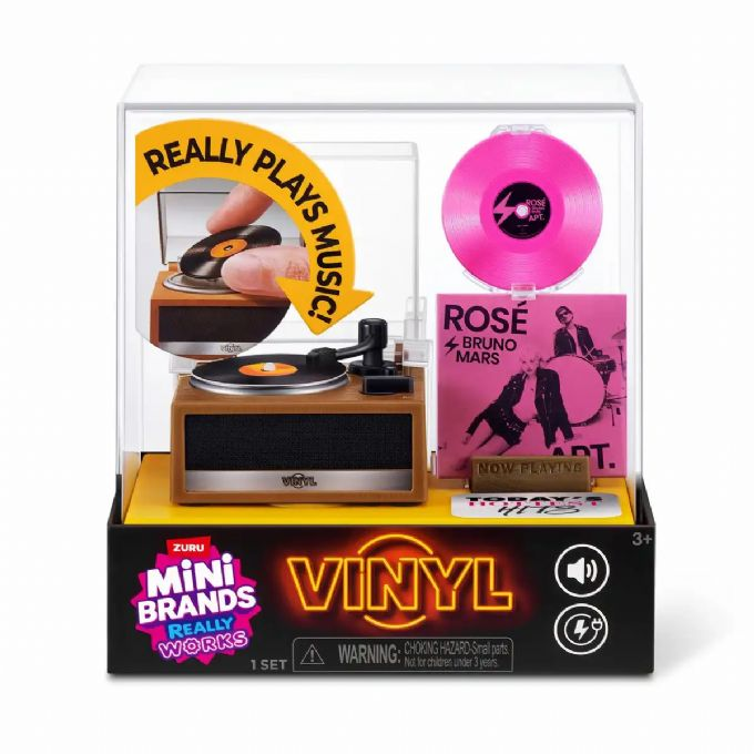 Mini brands Vinyl - Bruno Mars version 2