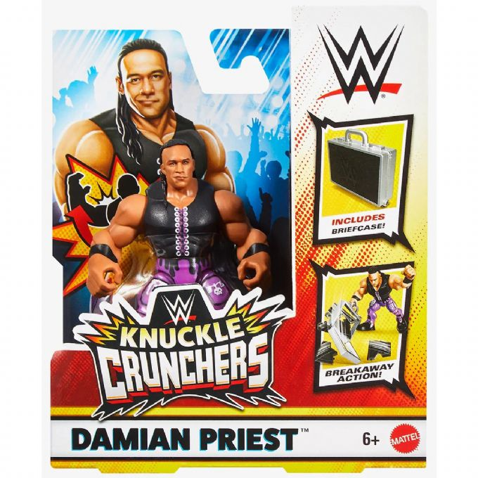 WWE Knuckle Cruncher Damian Priest Figur version 2