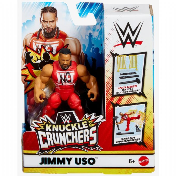 WWE Knuckle Crunchers Jimmy Uso Figur version 2