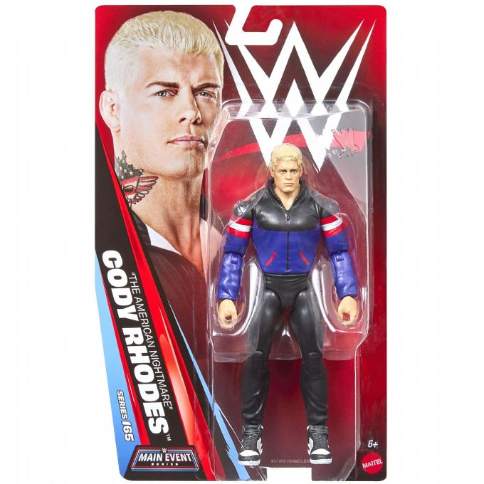 WWE Main Event Cody Rhodes Figur version 2