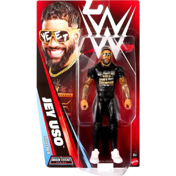 WWE Main Event Jey Uso Action Figur version 2
