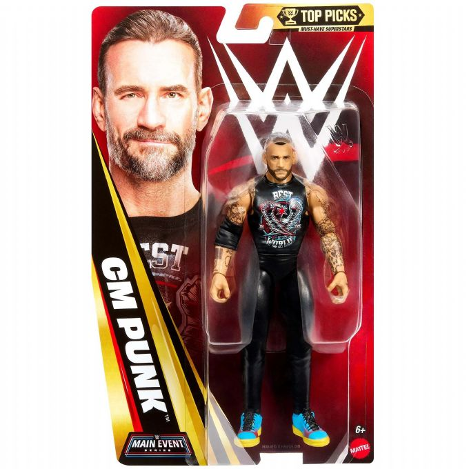 WWE Top Picks CM Punk Figur version 2