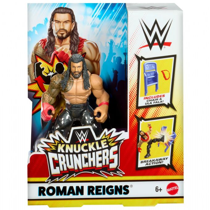 WWE Knuckle Crunchers Roman Reigns Figur version 2