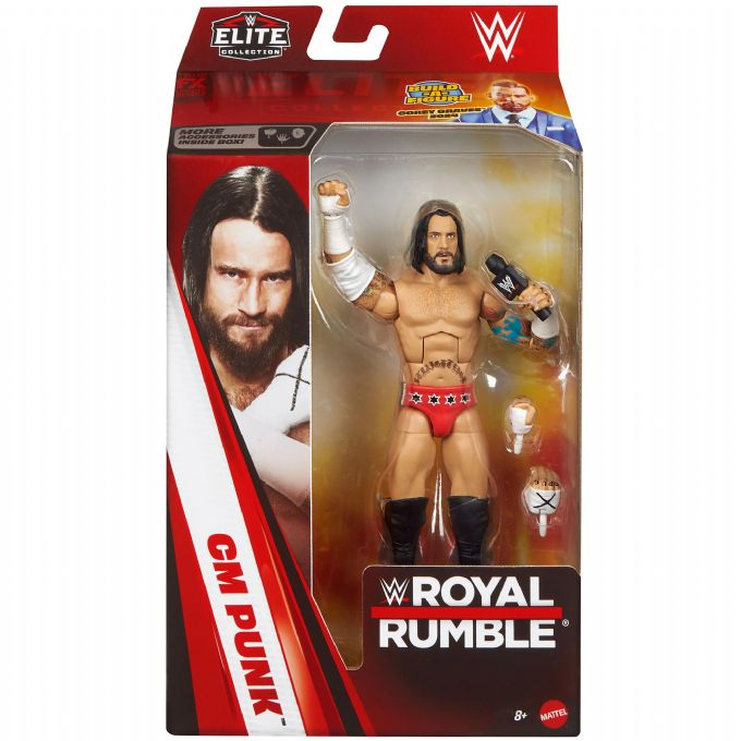 WWE Royal Rumble CM Punk Figur version 2