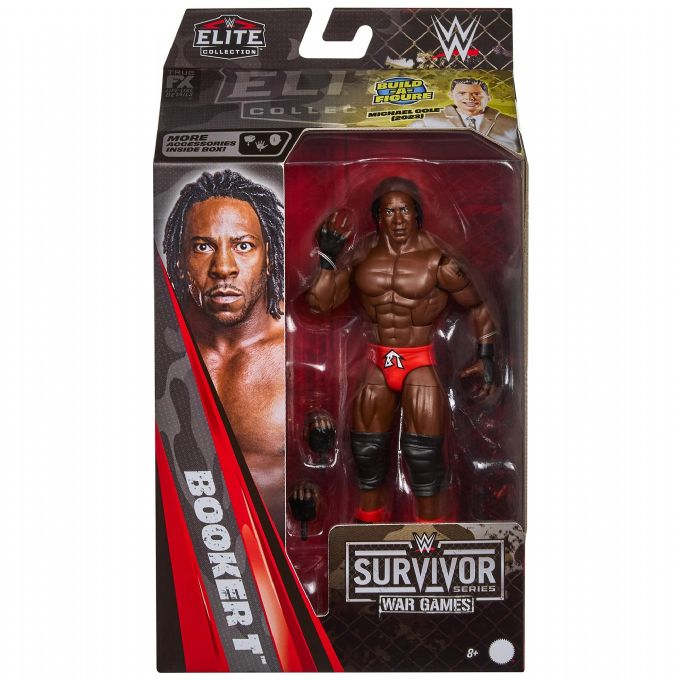 WWE War Games Booker T Figur version 2