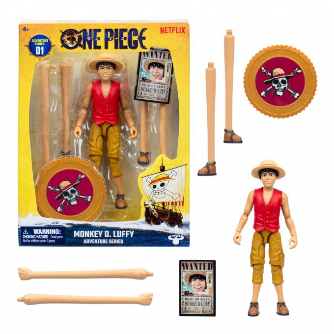 One Piece, 15 cm  Action Fig, Luffy version 2