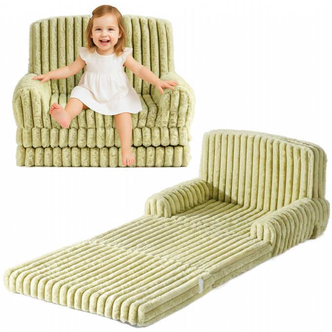 B�rnesofa - st�vet gr�n version 3