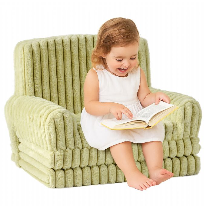 B�rnesofa - st�vet gr�n version 1