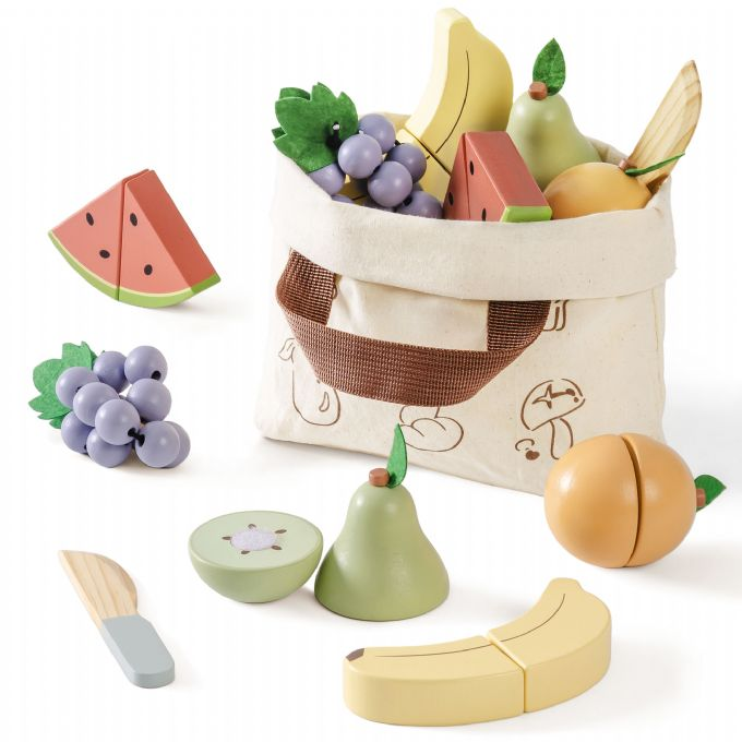 Tr�leksak mat - Frukt version 1