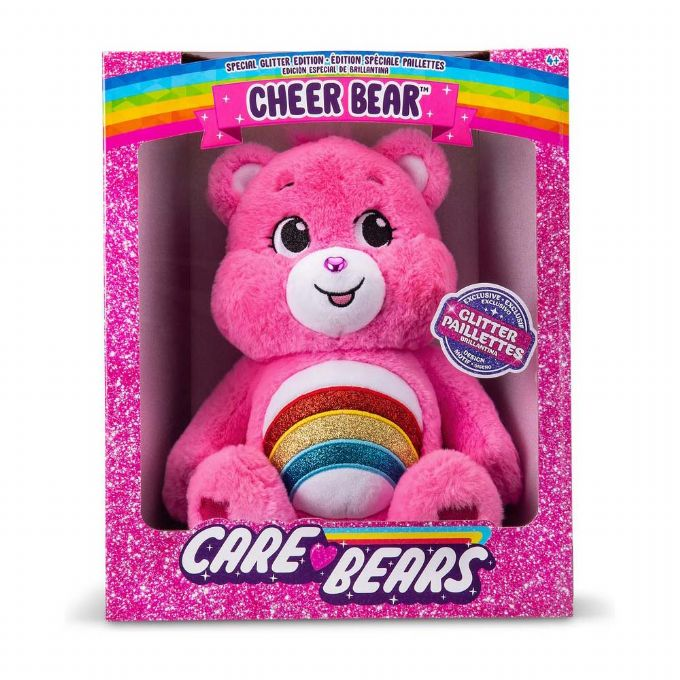 Care Bear Glitter Belly Cheer Teddy Bear 36cm version 2