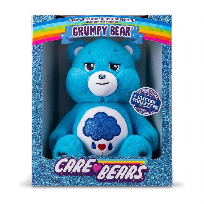 Care Bear Glitter Grumpy Teddy Bear 36cm version 2