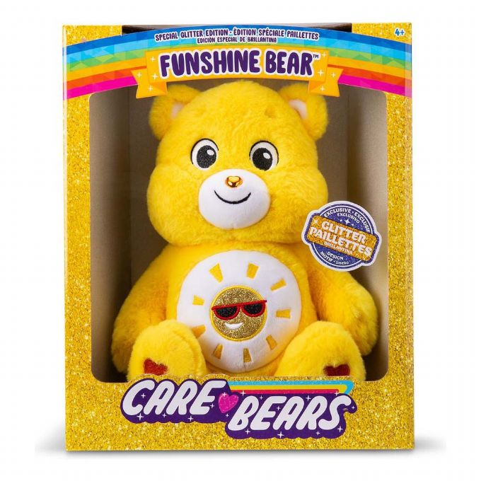 Care Bear Glitter Funshine Teddy Bear 36cm version 2