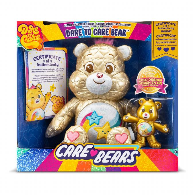 Care Bears Dare To Care Gold Bamse version 2