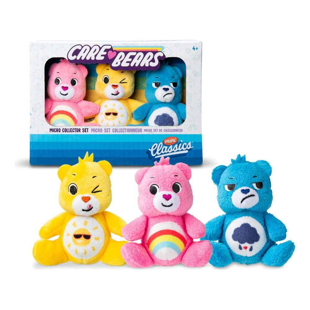 Care Bears Micro Bamser 3-pack